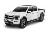White Ford F-150 pickup truck.