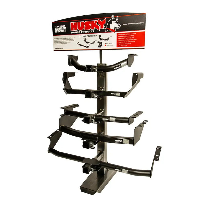 Husky Towing Husky Branded Replacement Parts Point Of Purchase Display 90340 - Receiver Stand Header