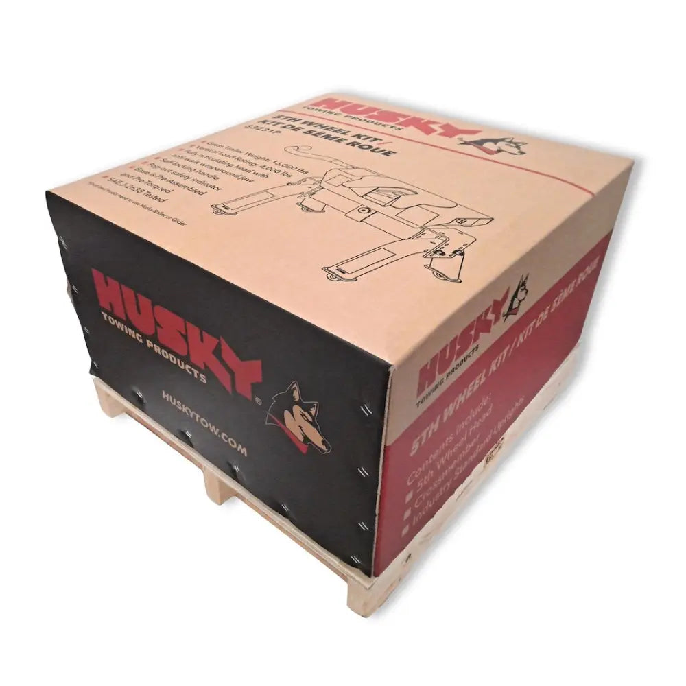 Husky Towing Fully Articulating Head Fifth Wheel Trailer Hitch 33231P - 16KW 5TH Isr Pallet Kit