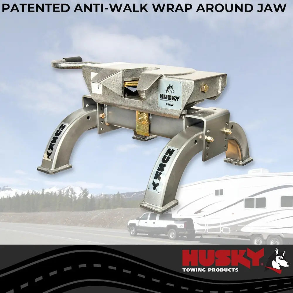 Husky Towing Fully Articulating Head Fifth Wheel Trailer Hitch 33232P - 26KW 5TH Isr Pallet Kit