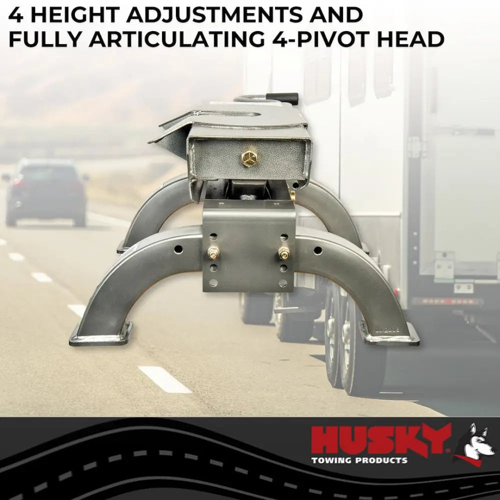 Husky Towing Fully Articulating Head Fifth Wheel Trailer Hitch 33232P - 26KW 5TH Isr Pallet Kit