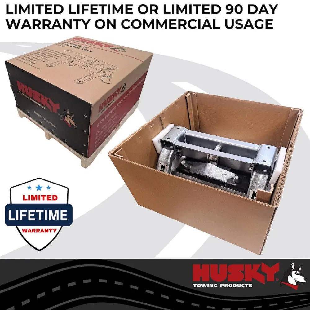 Husky Towing Fully Articulating Head Fifth Wheel Trailer Hitch 33232P - 26KW 5TH Isr Pallet Kit