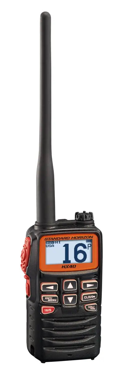 HX40 Standard Vhf-Hh 6W Ultra Compact W/Fm Rcvr handheld radio for marine, RV, automotive, powersports, off-road, and exterior usage, AVADA - Best Sellers, Must Haves