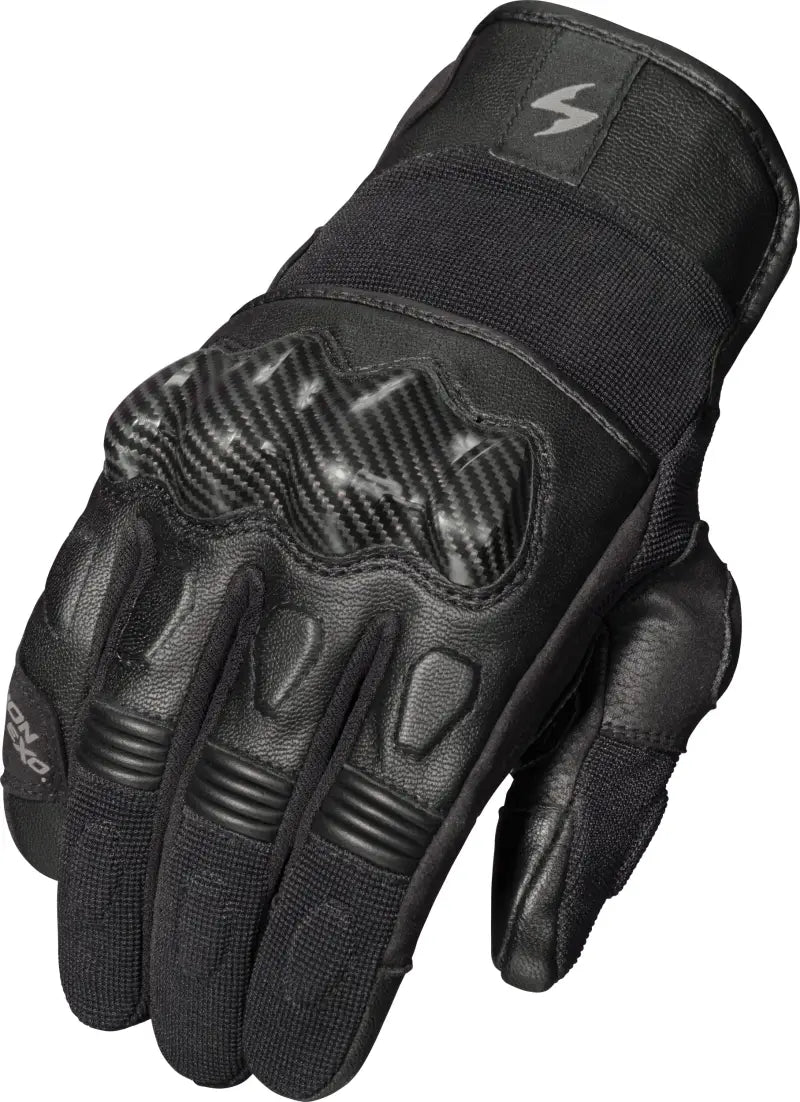 Hybrid Air Gloves Black Md - SCORPION EXO