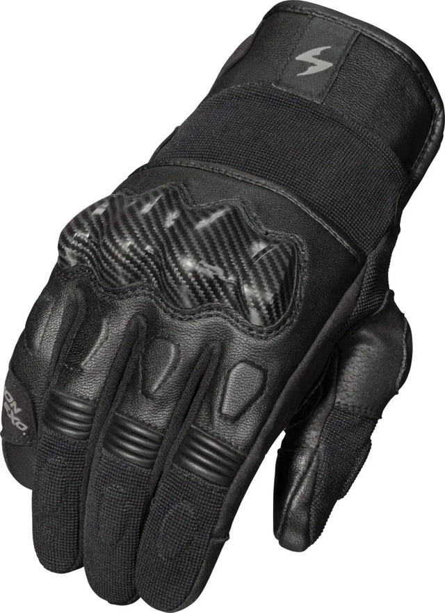 Hybrid Air Gloves Black Md - SCORPION EXO