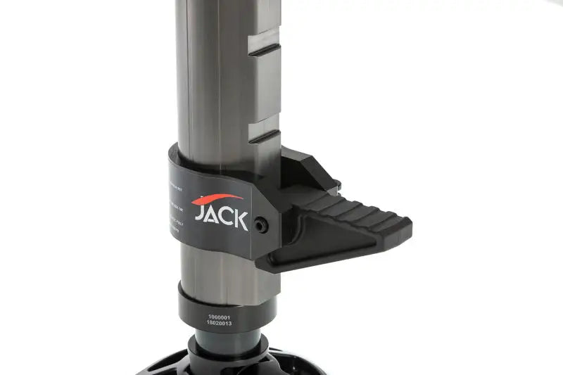 ARB Hydraulic Recovery Jack with adjustable foot, 4410 lbs capacity, featuring ergonomic handle and black rubber body bumper.