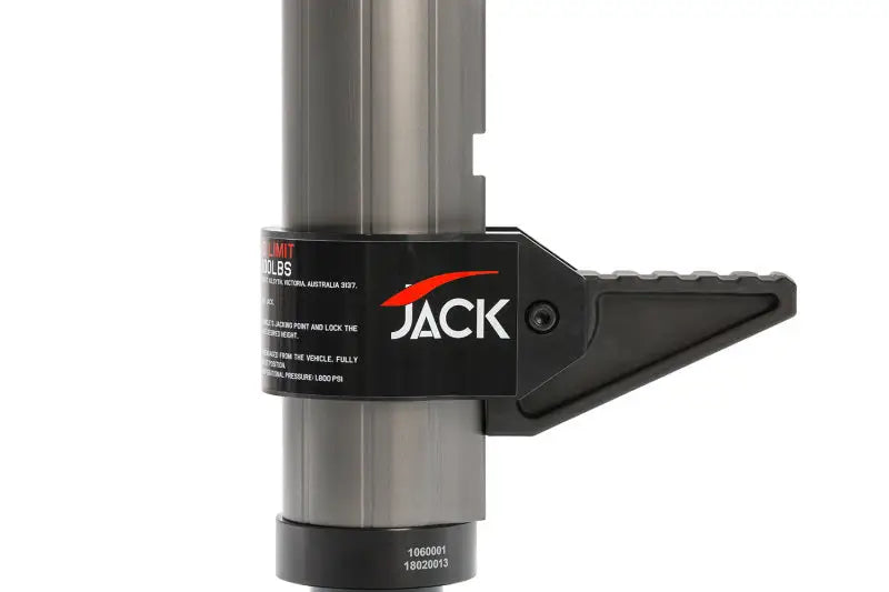ARB Hydraulic Recovery Jack with 4410 lbs capacity, featuring high-position handle and adjustable foot for stable vehicle lifting.
