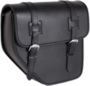 CUSTOMACCES Ibiza Saddlebag Black Left W/Base