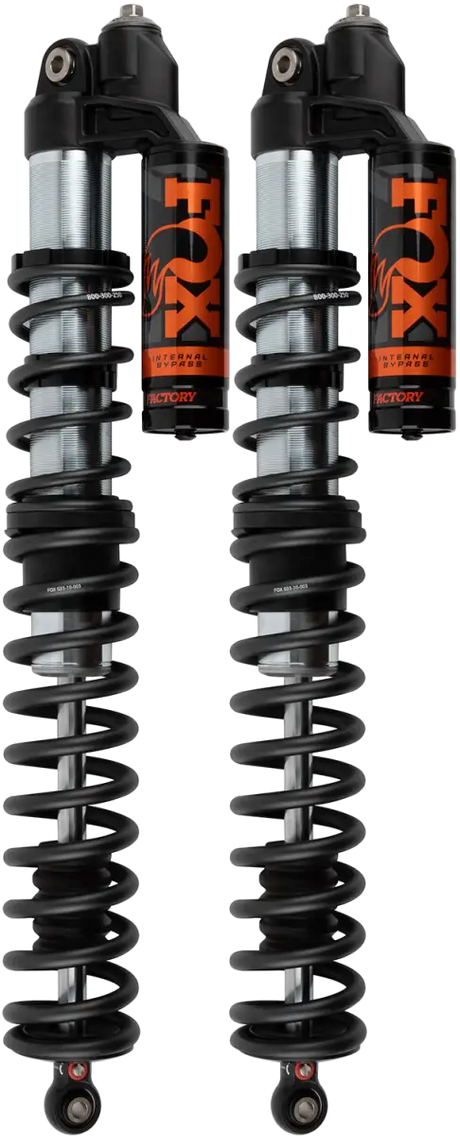 Two black coilover shocks for Can Am 2 Seat, ideal RV parts accessories and truck parts