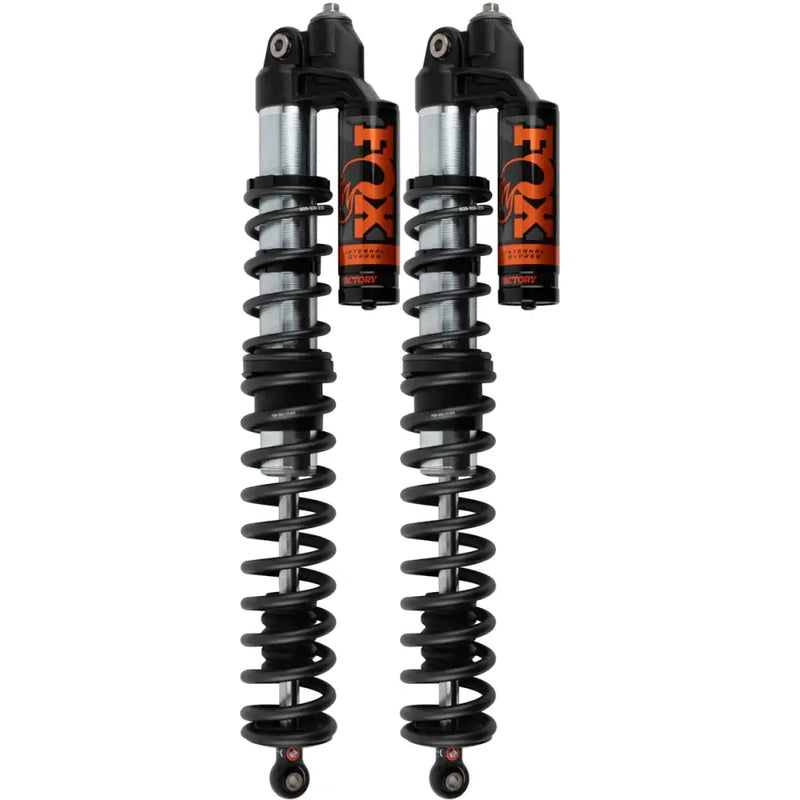 Two black coilover shocks for Can Am 2 Seat, ideal RV parts accessories and truck parts