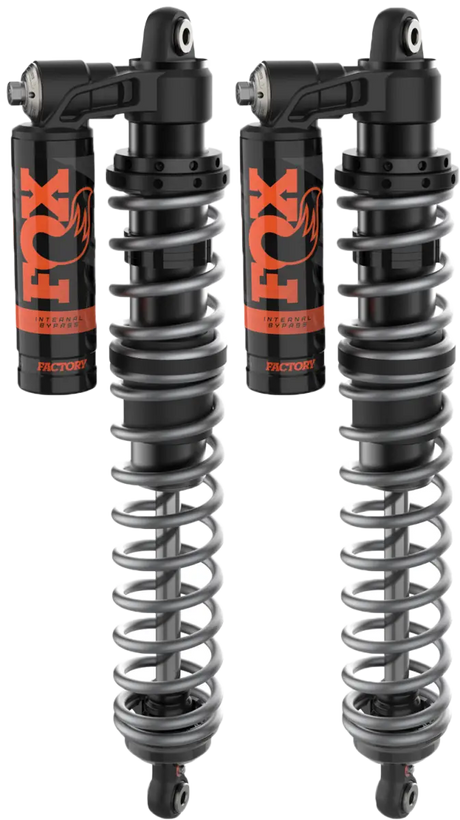 Black and silver coilover shocks for Ibp Factory Series 2.5 Front Hon 2 Seat RV parts & accessories