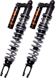 Black and silver motorcycle shock absorbers for Ibp Factory Series 3.0 Front Pol 2 Seat, perfect for RV parts & accessories and truck parts