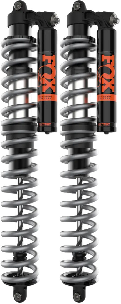 Silver coilover shock absorbers for trucks, part of Ibp Factory Series 3.0 Rear Pol 2 Seat RV parts & accessories