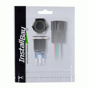 IBRBSY19 Metra 19Mm Black Round Switch W/Latch & H - Wiring Components