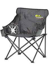 Folding camping chair ICHAIR0034 Ironman 4X4 Mid Size Low Back Camp Chair Black