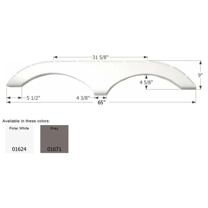 01671 Fender Skirt