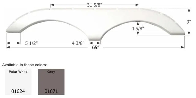 01671 Fender Skirt