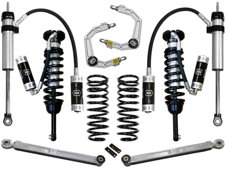 ICON 03-09 Toyota 4Runner/FJ 0-3.5in Stage 5 Suspension System w/Billet UCA featuring Delta Joint technology for enhanced durability and performance.