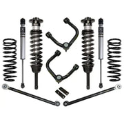 ICON Vehicle Dynamics Stage 3 Suspension System for 2003-2009 Toyota 4Runner and 2007-2009 FJ Cruiser, featuring tubular upper control arms with Delta Joint, for 0-3.5 inch lift.