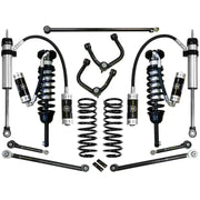 ICON 03-09 Toyota 4Runner/FJ 0-3.5in Stage 6 Suspension System with Tubular Upper Control Arms, featuring Delta Joint technology.