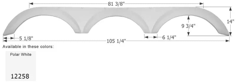12258 Fender Skirt