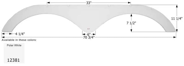 12381 Fender Skirt