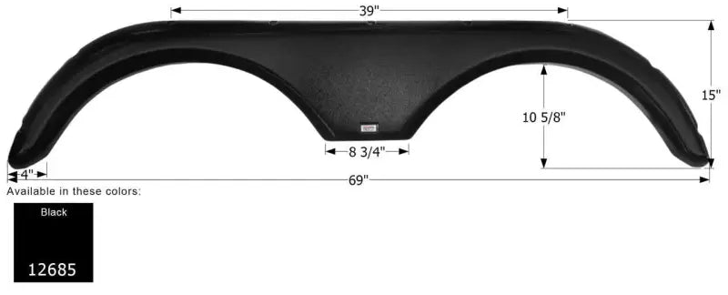 12685 Fender Skirt