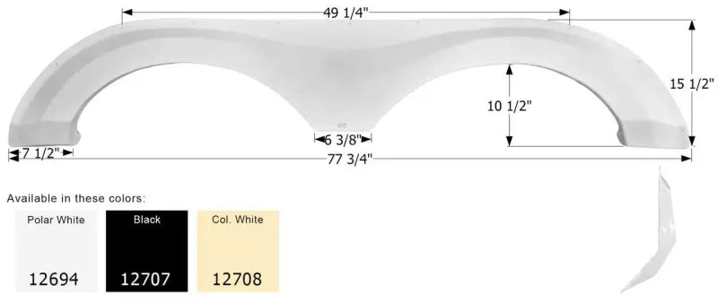 12708 Fender Skirt