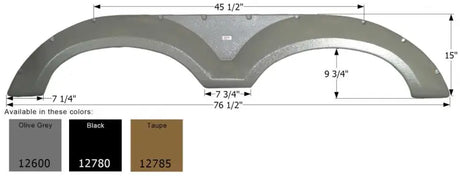 12780 Fender Skirt