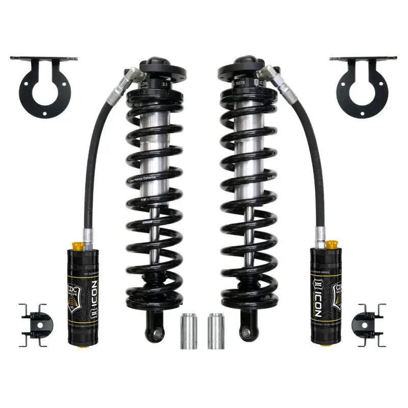 ICON 61721C ICON 2005+ Ford F-250/F-350 Super Duty 4WD 4in 2.5 Series Shocks VS RR CDCV Bolt-In Conversion Kit - 61721C