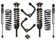 ICON Stage 2 Suspension System with Tubular UCA for 2010+ Toyota FJ/4Runner 0-3.5in Lift including upper control arms with Delta Joint technology.