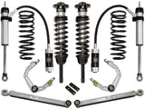ICON 2010+ Toyota FJ/4Runner 0-3.5in Stage 4 Suspension System with Billet Upper Control Arms featuring Delta Joint technology for superior performance and durability.