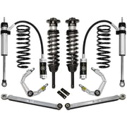 ICON 2010+ Toyota FJ/4Runner 0-3.5in Stage 4 Suspension System with Billet Upper Control Arms featuring Delta Joint technology for superior performance and durability.