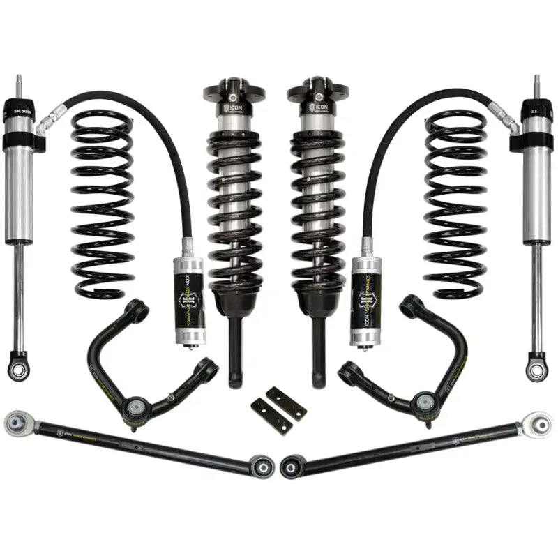 ICON 2010+ Toyota FJ/4Runner 0-3.5in Stage 4 Suspension System w/Tubular UCA featuring the durable and high-performing ICON Delta Joint technology.