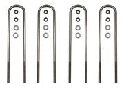 ICON 2011+ Ford F-250/F-350 Rear 19in U-Bolt Kit - 67001