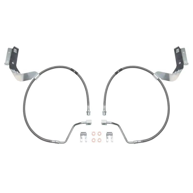 ICON 61110 ICON 2017+ Ford F-250/F-350 Front 4.5 & 7in Extended SS Brake Line Kit - 61110