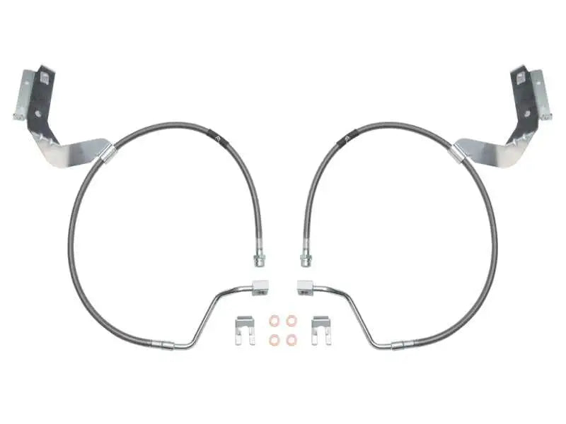 ICON ICON 2017+ Ford F-250/F-350 Front 4.5 & 7in Extended SS Brake Line Kit