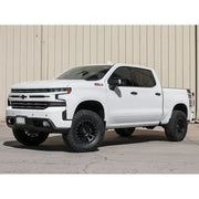 2019+ GM 1500 truck with ICON 1.5-3.5in Stage 4 Suspension System featuring tubular upper control arms and Delta Joint for enhanced durability.
