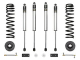 ICON 2020+ Jeep Gladiator JT 2.5in Stage 1 Suspension System components including shocks, coil springs, and hardware.