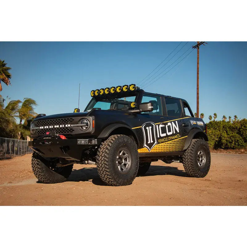 ICON 48500DJ ICON 2021+ Ford Bronco Billet Upper Control Arm Delta Joint Kit - 48500DJ
