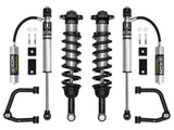 ICON 2022+ Toyota Tundra 2-3.5in Stage 5 3.0 Suspension System (Tubular) with V.S. 2.0 Aluminum Series rear remote reservoir shocks and front coilovers.