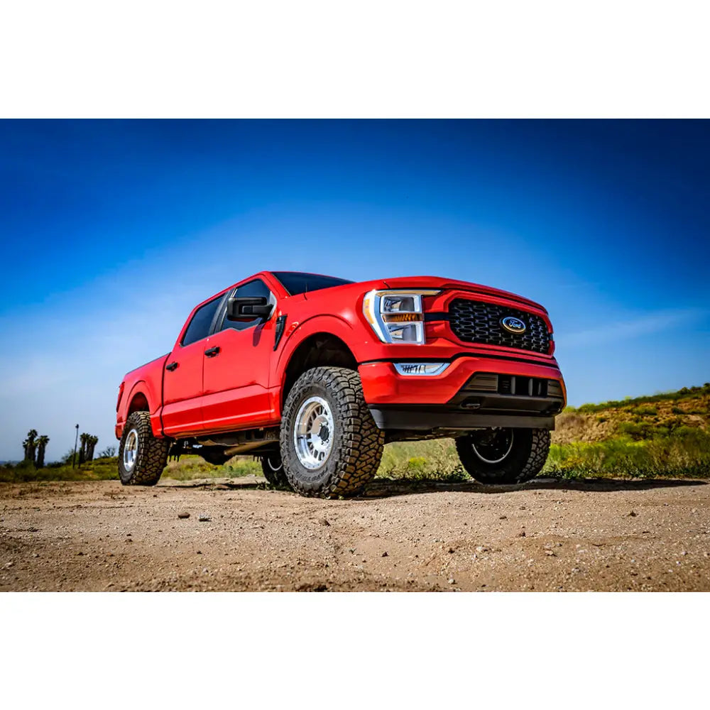 Icon Maintains Factory Track Width Spindle 94000 - 21-23 F150 4WD Front Knuckle Kit