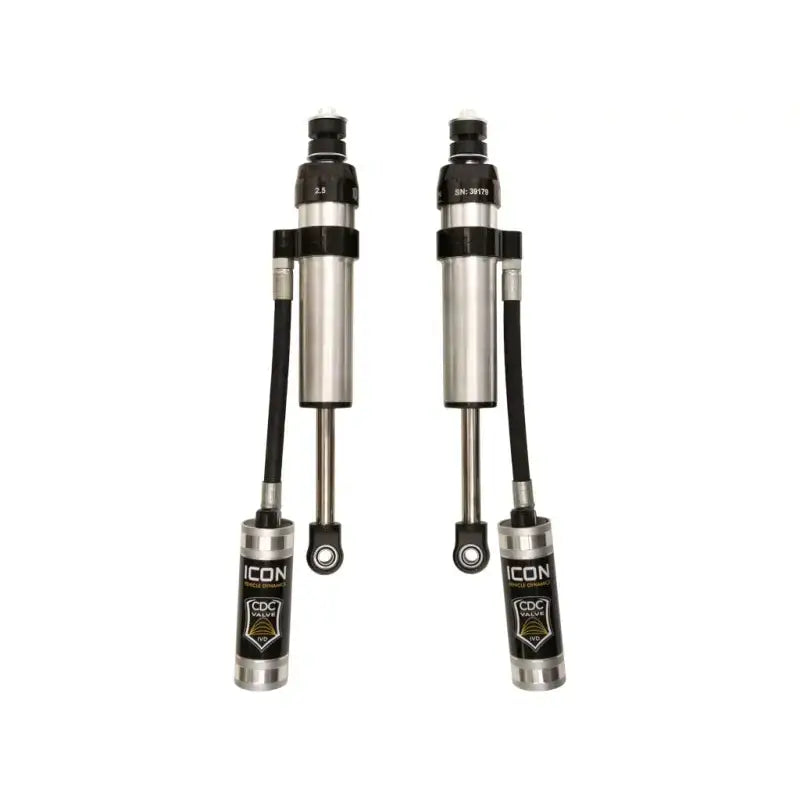 ICON 98-07 Toyota Land Cruiser 100 Series 0-3in Front 2.5 Series Shocks VS RR CDCV - Pair - 57807CP