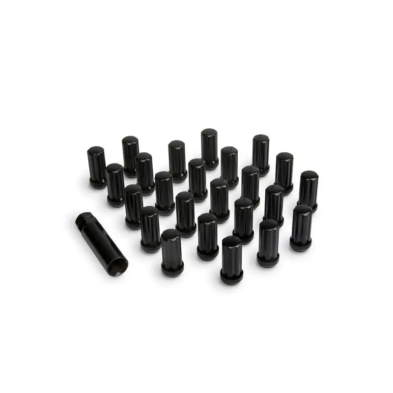 ICON 89141524B ICON Alloys Lug Nut Kit Black - 14x1.5 - 24 Lug Nuts w/ Key - 89141524B