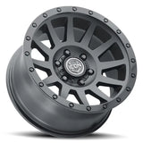 Gray alloy wheel for ICON Compression 18x9 5x150 double black rv parts & accessories