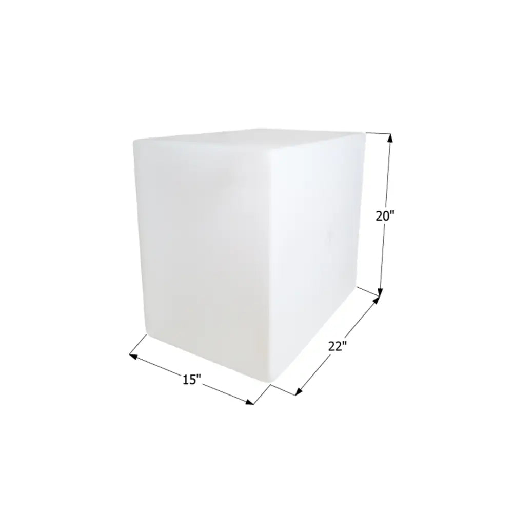 Icon Durable Impact Resistant Icon Tank Fresh Water Tank 12507 - WT2473 22X20X15