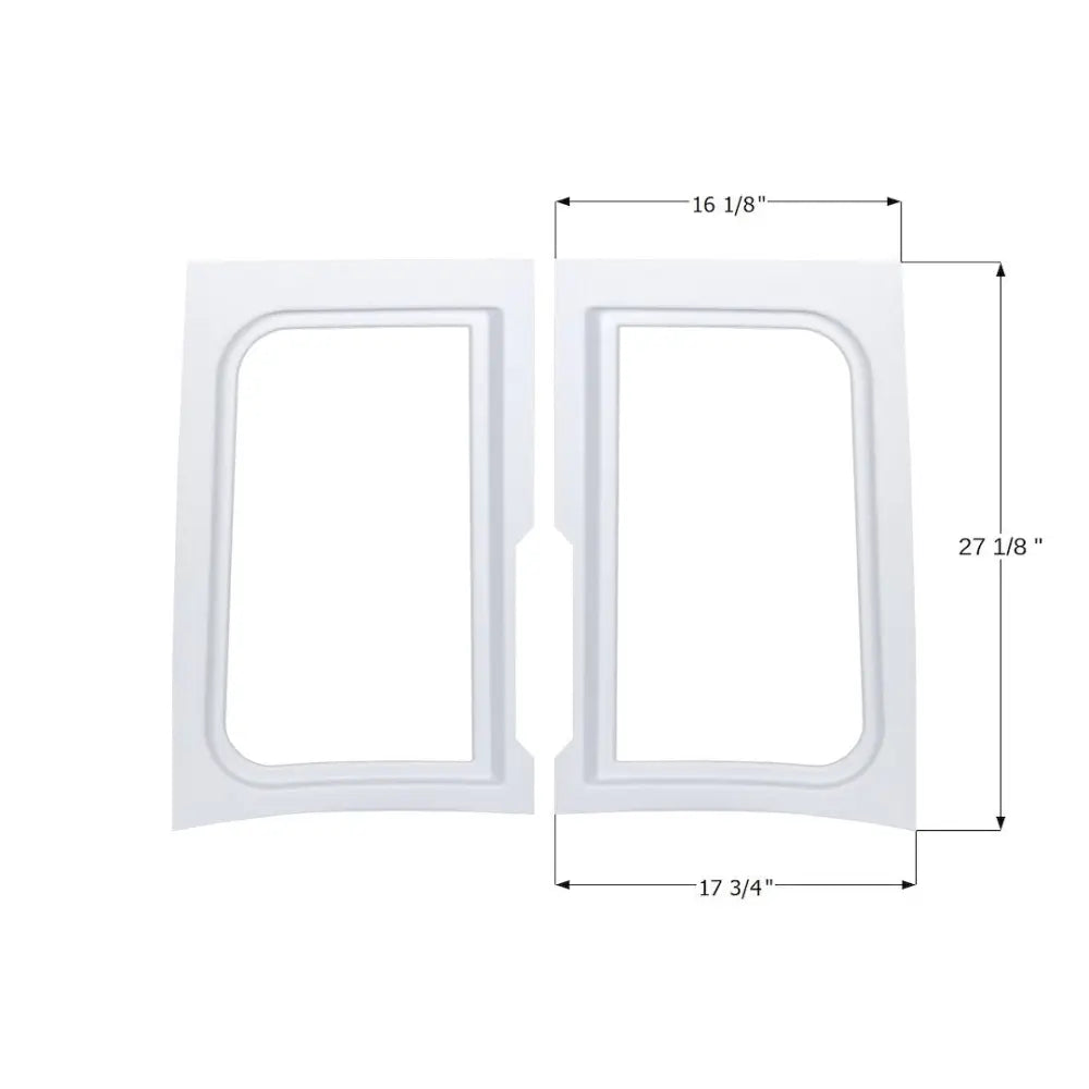 Icon Easy To Install Window Trim 15449 - Garnish Front Left RI