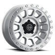 ICON Hulse 17 X 8.5 6 X 5.5 0mm Offset 4.75in BS Silver Machined - RV and Auto Parts