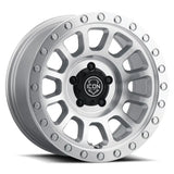 ICON Hulse 17 X 8.5 6 X 5.5 0mm Offset 4.75in BS Silver Machined - RV and Auto Parts