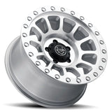 ICON Hulse 17 X 8.5 6 X 5.5 0mm Offset 4.75in BS Silver Machined - RV and Auto Parts